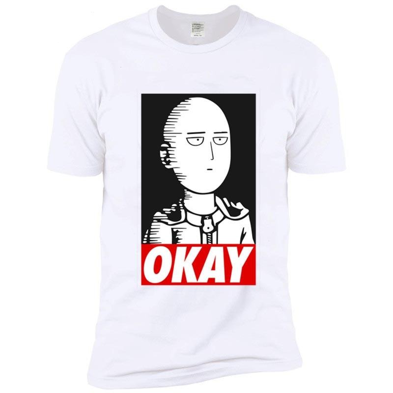 t-shirt one punch man okay