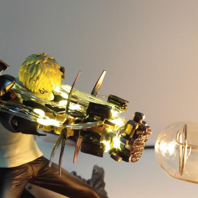 Lampe LED One Punch Man Genos feu