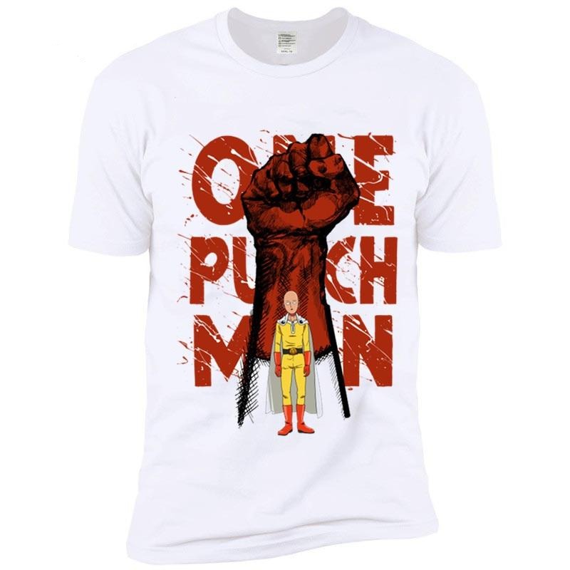 t-shirt one punch man poing geant