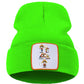 Bonnet vert fluo One Punch Man Saitama Fusion Luffy