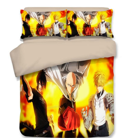 Housse de couette One Punch Man Saitama Genos