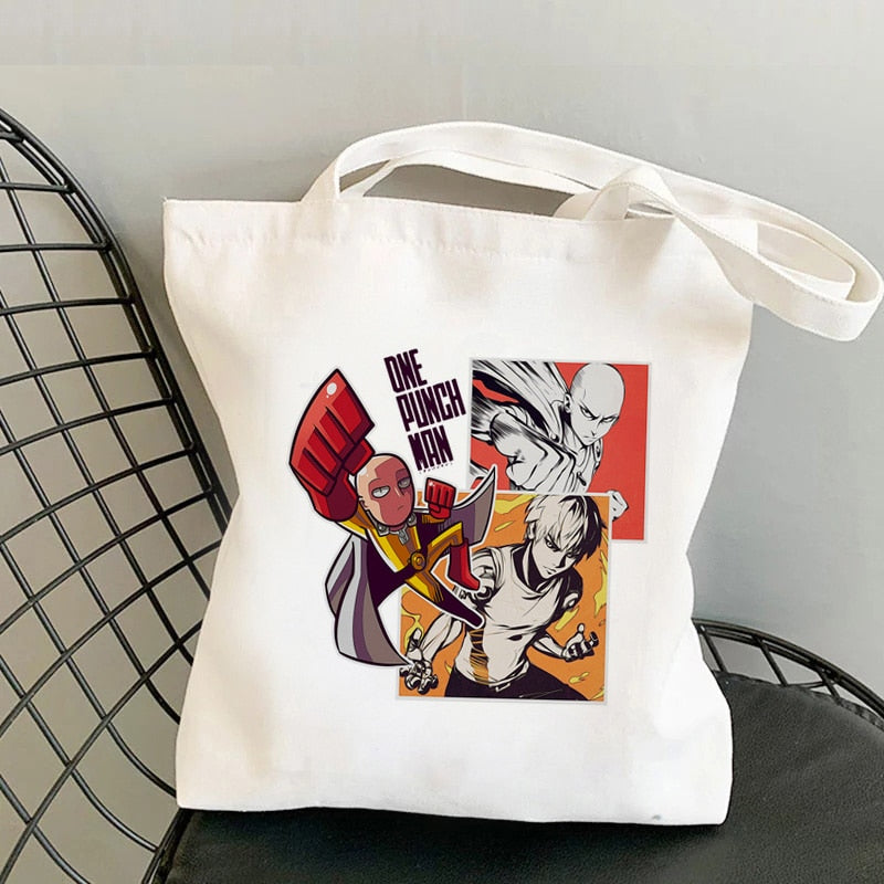 Tote Bag Saitama caricature