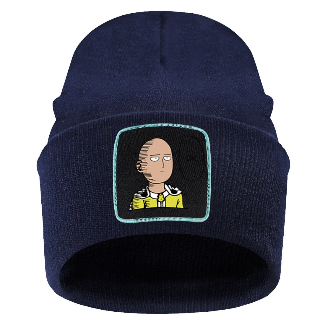 Bonnet bleu foncé One Punch Man Saitama Héros