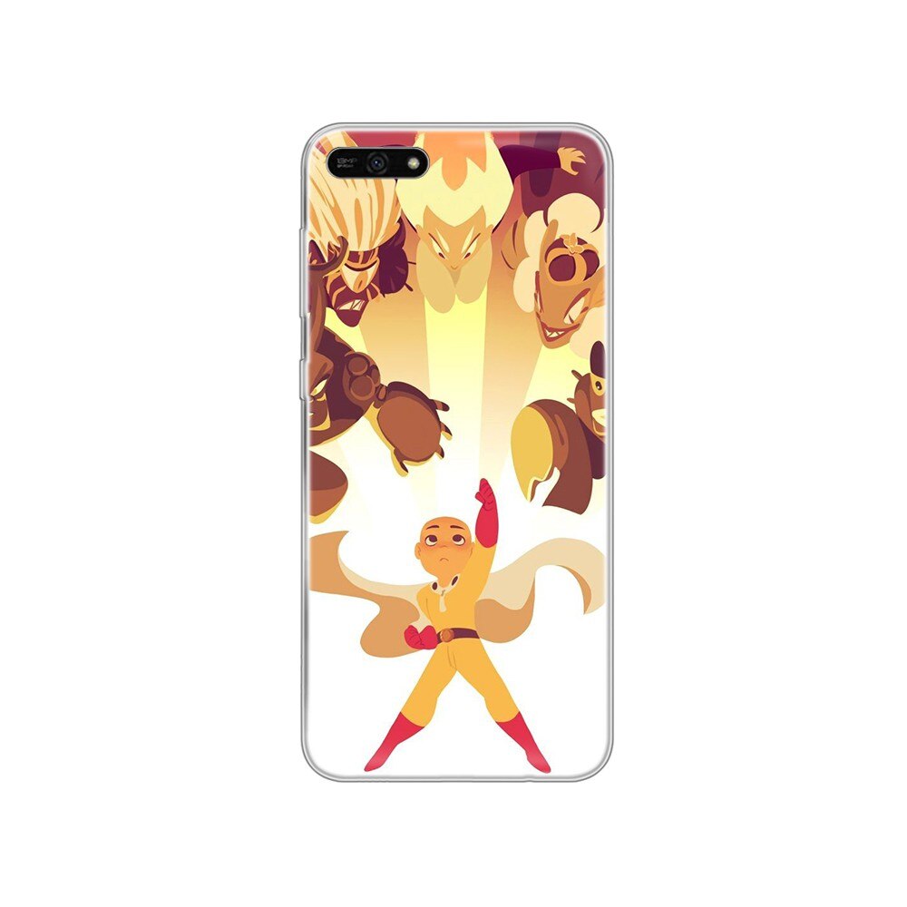 Coque One Punch Man Huawei Saitama Monstres