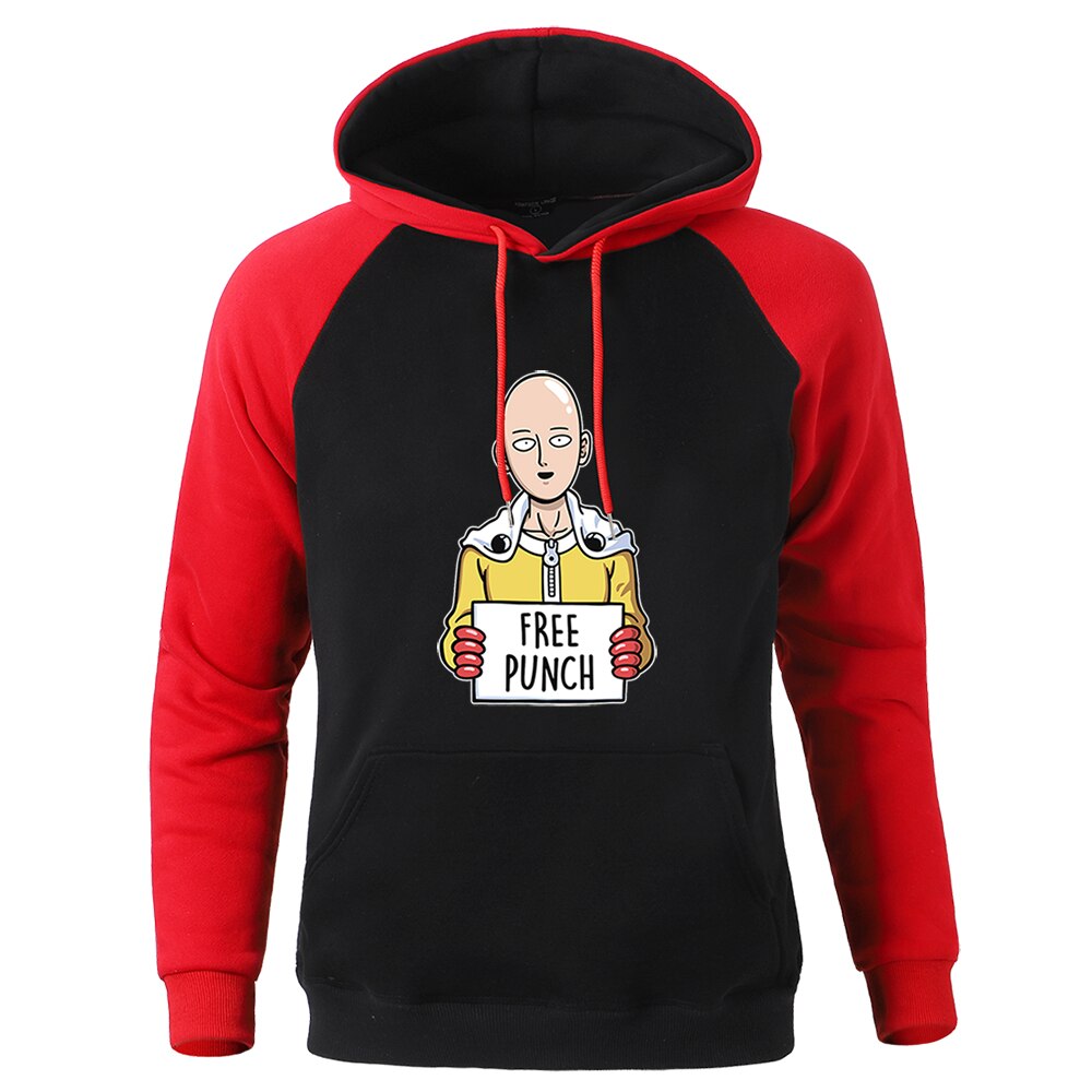 Sweat One Punch Man Saitama Free Punch rouge