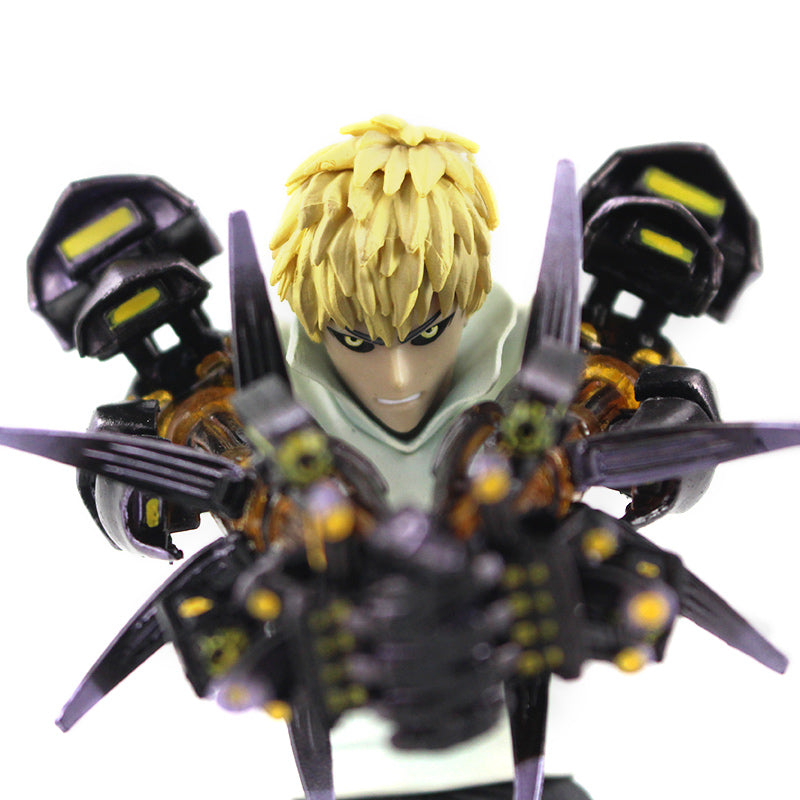 Figurine One Punch Man Genos attaque laser zoom