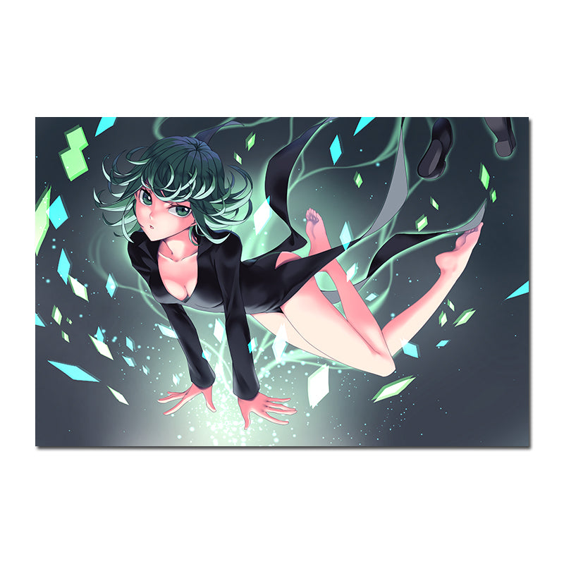 Poster Toile One Punch Man Tatsumaki Poussière d'étoiles