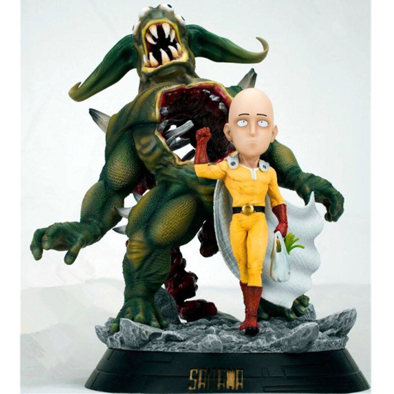 Figurine Collector One Punch Man Saitama Explosion monstre (28cm)