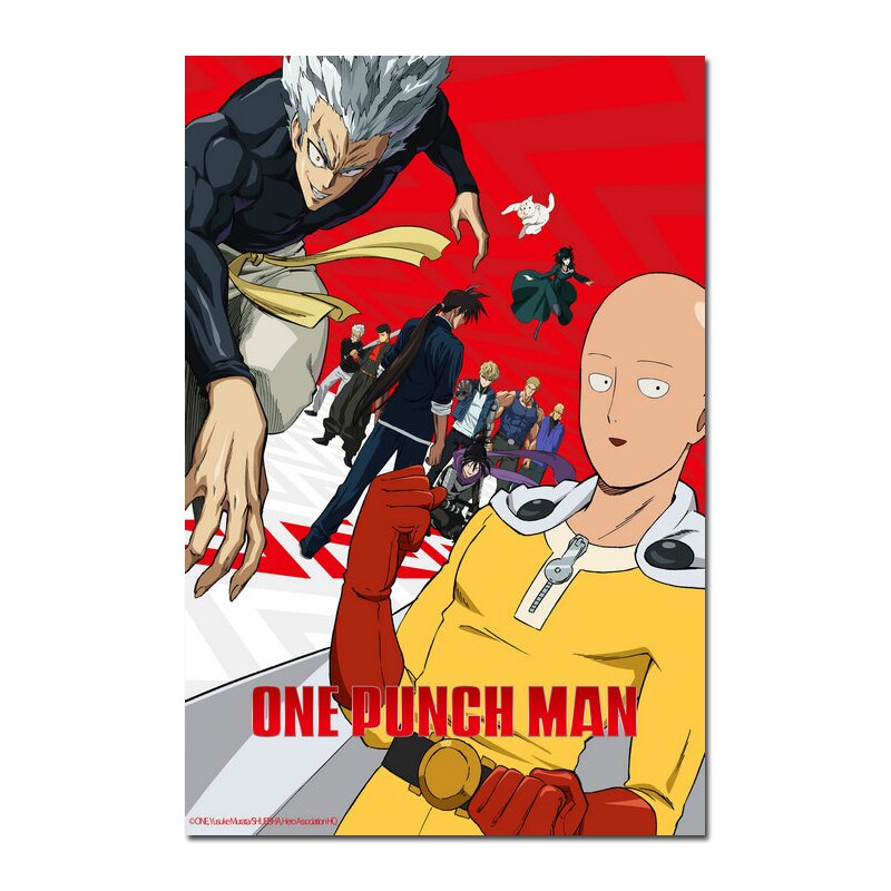 Poster one punch man saison 2