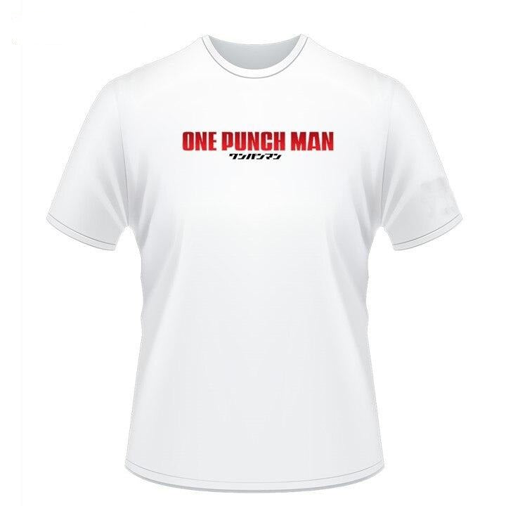 T-Shirt One Punch Man logo rouge