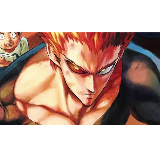 Poster One Punch Man Garou chasseur de héros