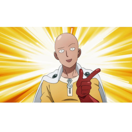 Poster One Punch Man Saitama Eurêka