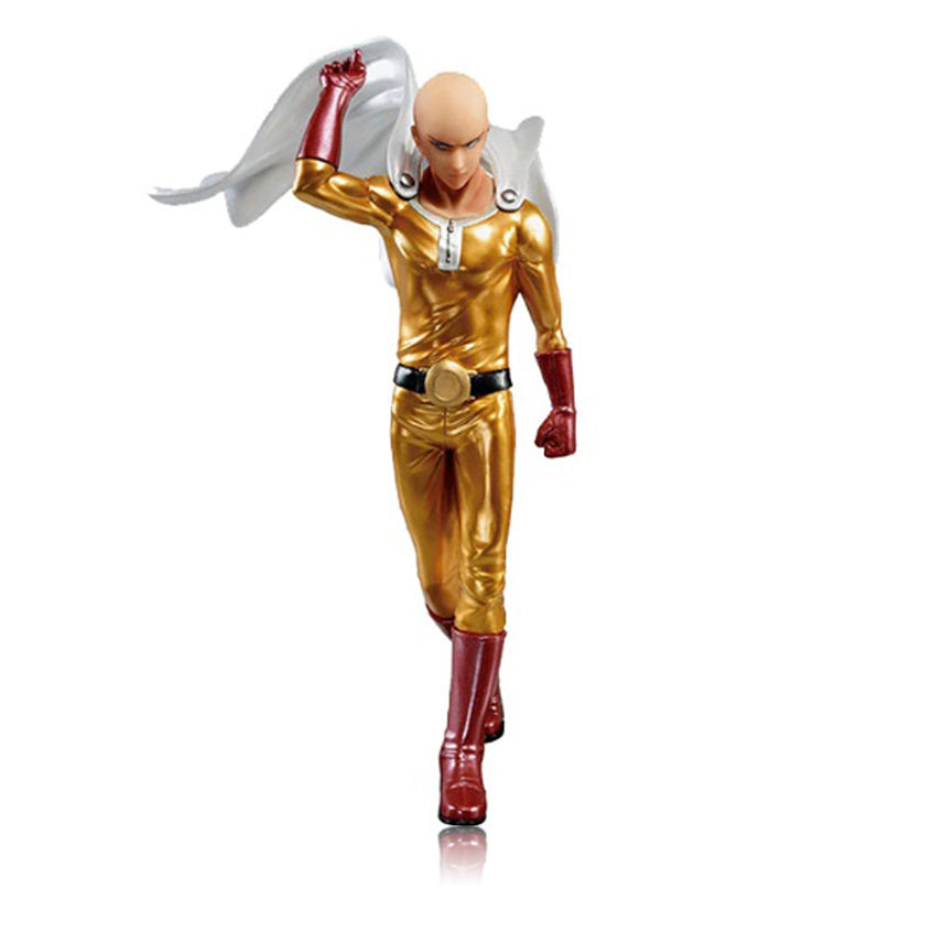 figurine one punch man gold saitama