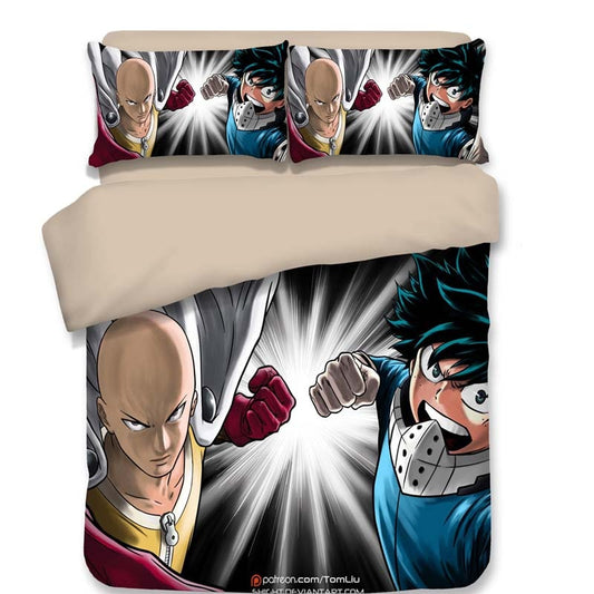 housse-de-couette-one-punch-man-saitama-izuku-midoriya