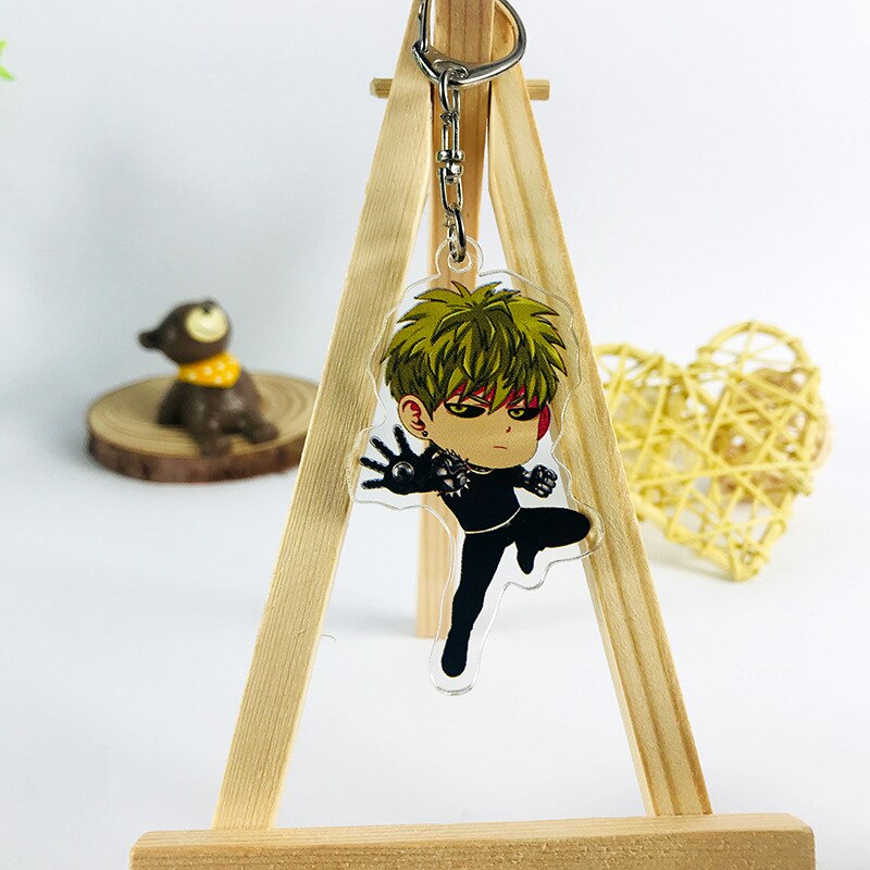 porte-cle-one-punch-man-genos-attaque