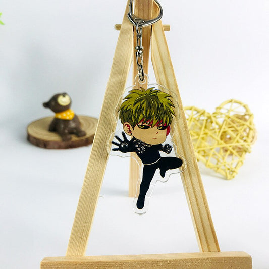 porte-cle-one-punch-man-genos-attaque
