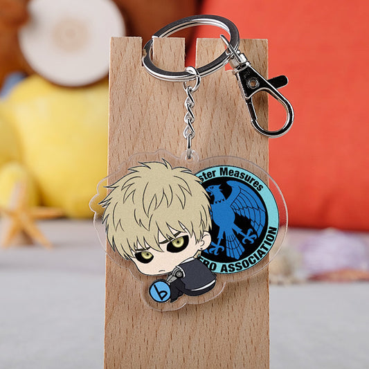 porte-cle-one-punch-man-genos-cyborg