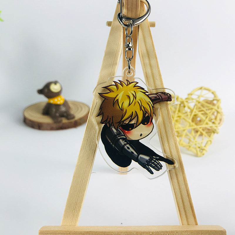 porte-cle-one-punch-man-genos-hero