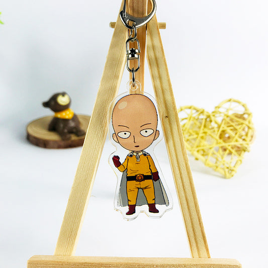 porte-cle-one-punch-man-saitama-super-hero
