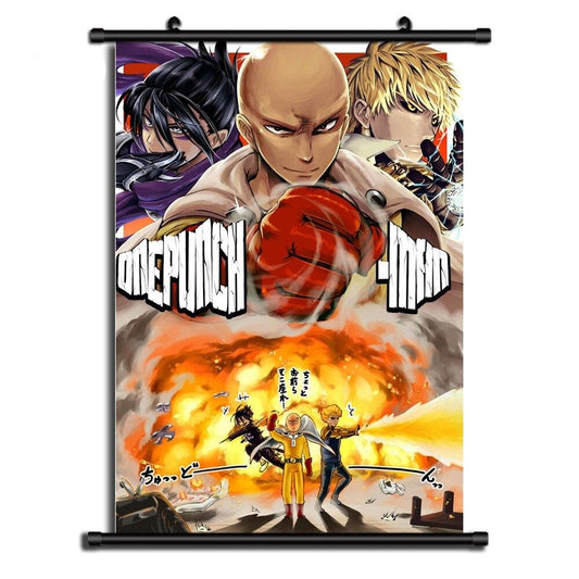 poster-one-punch-man-genos-saitama-sonic