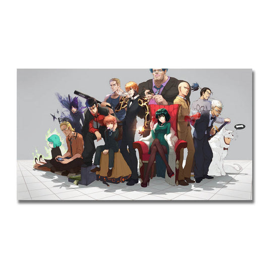 poster-toile-one-punch-man-classe-s-dream-team