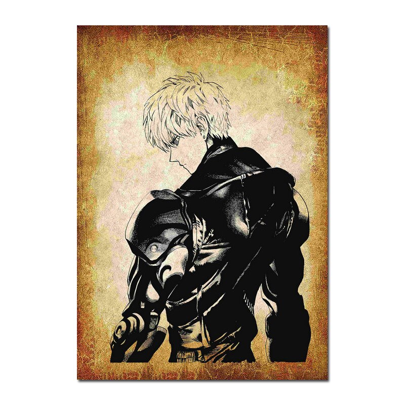poster-one-punch-man-genos-armure