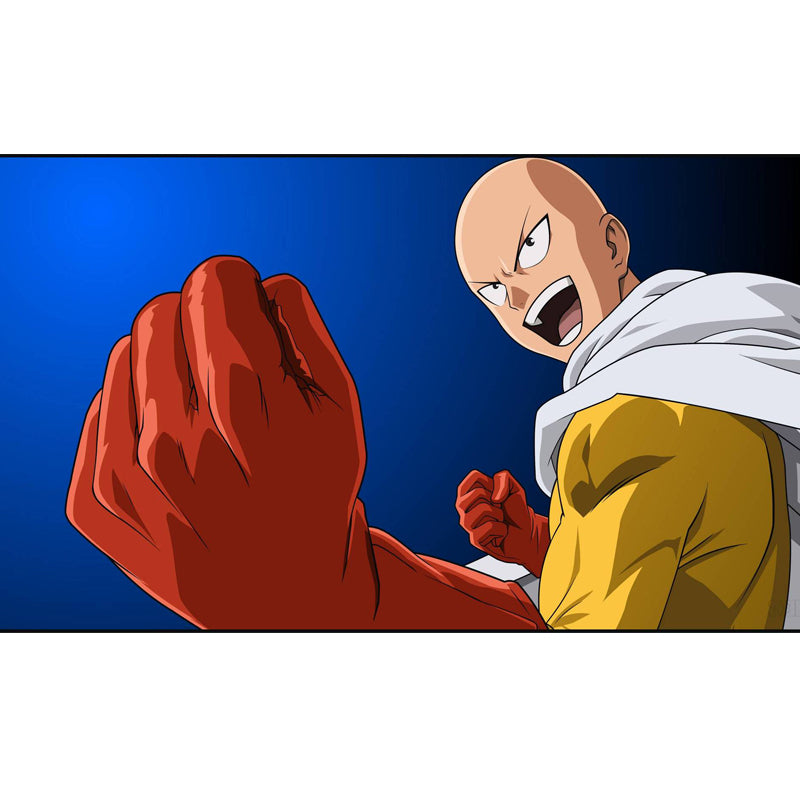 saitama super héros capé