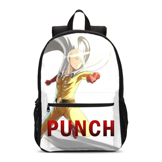 sac-a-dos-one-punch-man-saitama-crane-luisant