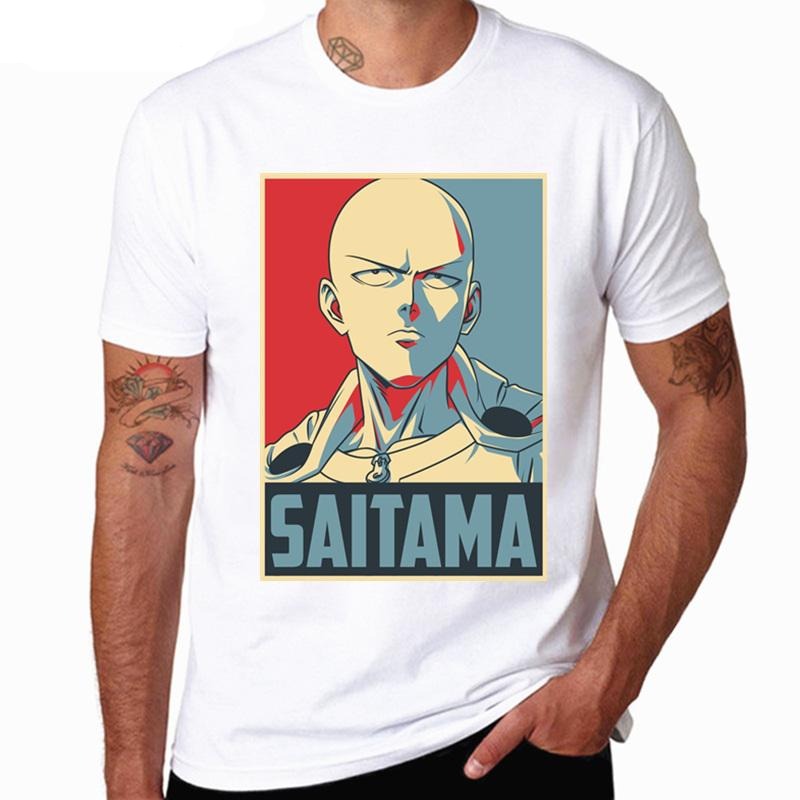 t-shirt one punch man saitama obama