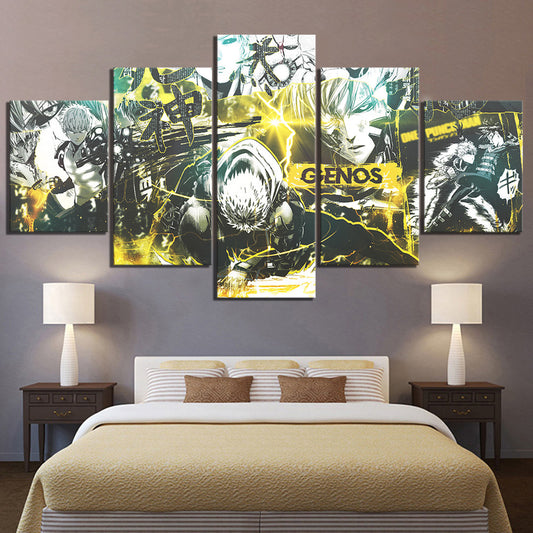 tableau-one-punch-man-genos-street-art