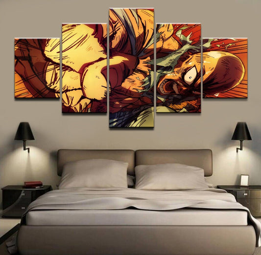 tableau-one-punch-man-saitama-super-enerve