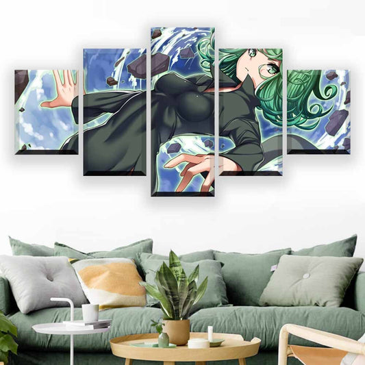 tableau-one-punch-man-tatsumaki-ciel