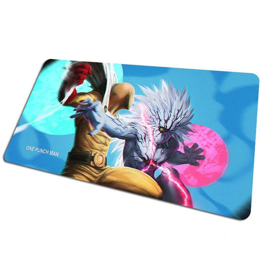 tapis-de-souris-one-punch-man-saitama-vs-boros-1